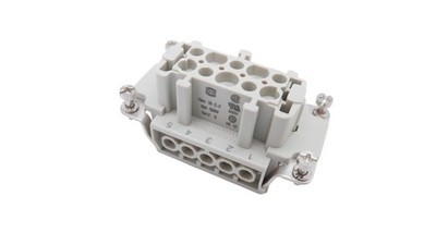 3 Stück Harting Han 10 E-BU-S 09330102701 Buchseneinsatz -unused/OVP-