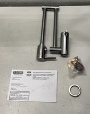 Delta Contemporary Stainless Steel Wall Mounted Pot-Filler 1165LF-SS