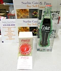 Vintage Coke Collectibles Paperweight Caithness Glass & 6.5 fl oz Bottle Incased