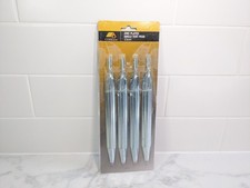 COI Leisure Angled Tent Pegs Metal 23cm Camping Heavy Duty Ground Stakes NEW