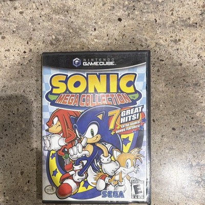 SEGA Sonic Mega Collection Nintendo GameCube Manual Included NTSC-U/C 2002