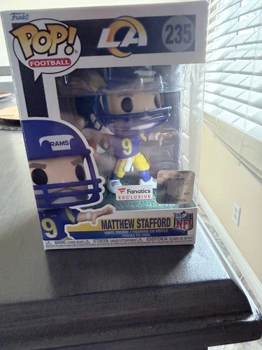 Funko Pop! NFL Los Angeles Rams Matthew Stafford #235 Fanatics Exclusive 🔥
