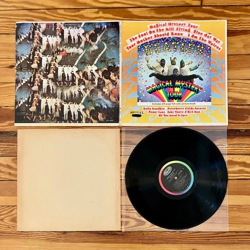 The Beatles: Magical Mystery Tour LP Vinyl OG US Mono 1967 Booklet Intact VG/VG+