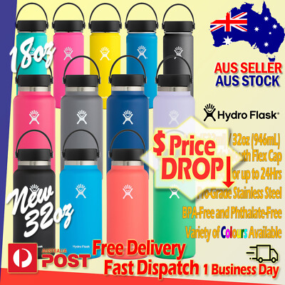 Flex Cap Hydro Flask 18oz Wide 2024 Hydro Flask 32oz 18oz Wide