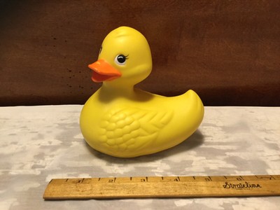 rubber ducky in bathtub