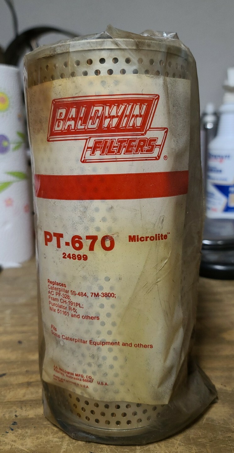 Baldwin PT670 Engine Oil Filter  EB-1089-A11