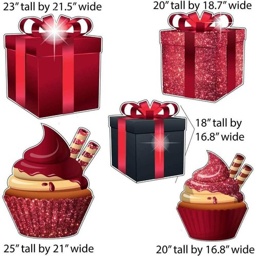 VictoryStore Yard Decoration Sparkle Accessories Outdoor Yard Signs Package 10pc - Picture 9 of 81