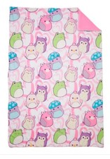 Squishmallow  s kids throw blankets, 50 inch x 70 inch, super soft and cozy.