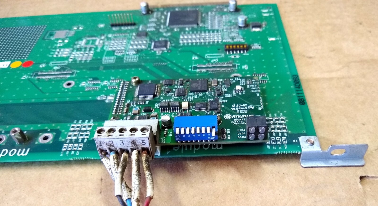 Nachi PC PCB Printed Circuit Board UM236B Module 1 & 2 Anybus M00425 11 ...