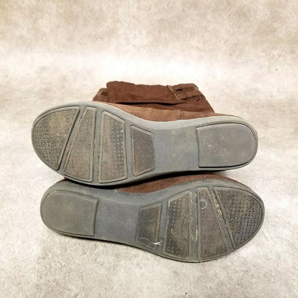 Женские сапоги Rampage Cadeler размер 6 коричневые тканевые без застежек до середины икры - Изображение 4 из 4