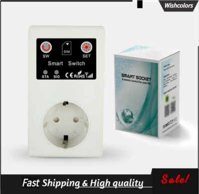 SC1-GSM GSM Smart Switch Smart Socket Cellphone Remote Control Non-WiFi Socket
