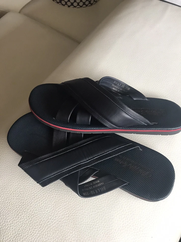 SANDALIAS NUEVAS SAKS Fifth Ave. s11.5 Hecho en Italia Foto 4 de 4