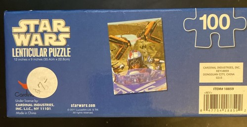 Rompecabezas Lenticular Star Wars Anakin Skywalker 100 Piezas 12 X 9 - Imagen 4 de 6