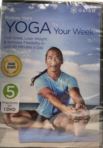 RODNEY YEE'S YOGA FOR YOUR WEEK: New 5 Practices On 1 DVD Strength Flexibility