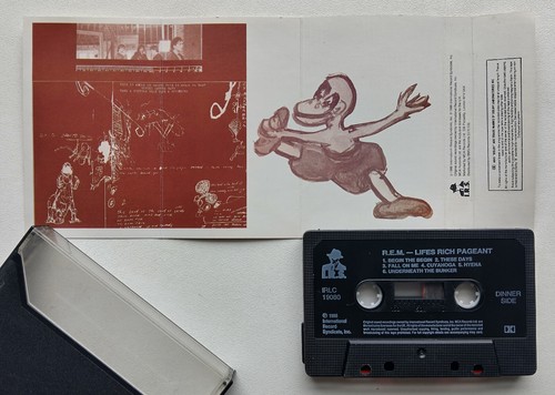 R.E.M. - LIFE'S RICH PAGEANT (I.R.S. IRLC19080) UK CASSETTE REISSUE INDIE ROCK - Picture 3 of 3