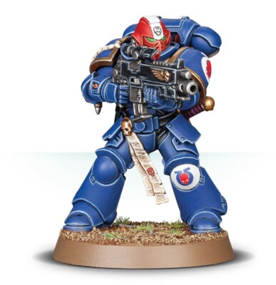 Warhammer 40K - Primaris Space Marines Intercessor Veteran Sergeant - OOP NEU