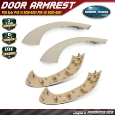 4x Driver & Passenger Oyster Interior Door Pull Handle Trim Cover Set for BMW X1