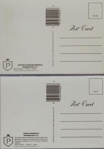 COLLECTABLE POSTCARDS From the Washington DC area #2 - Non-Posted - Picture 6 of 6