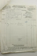 1932 Lamson Goodnow Direct Stores Inc Chicago IL Art Palettes Ephemera P1520H