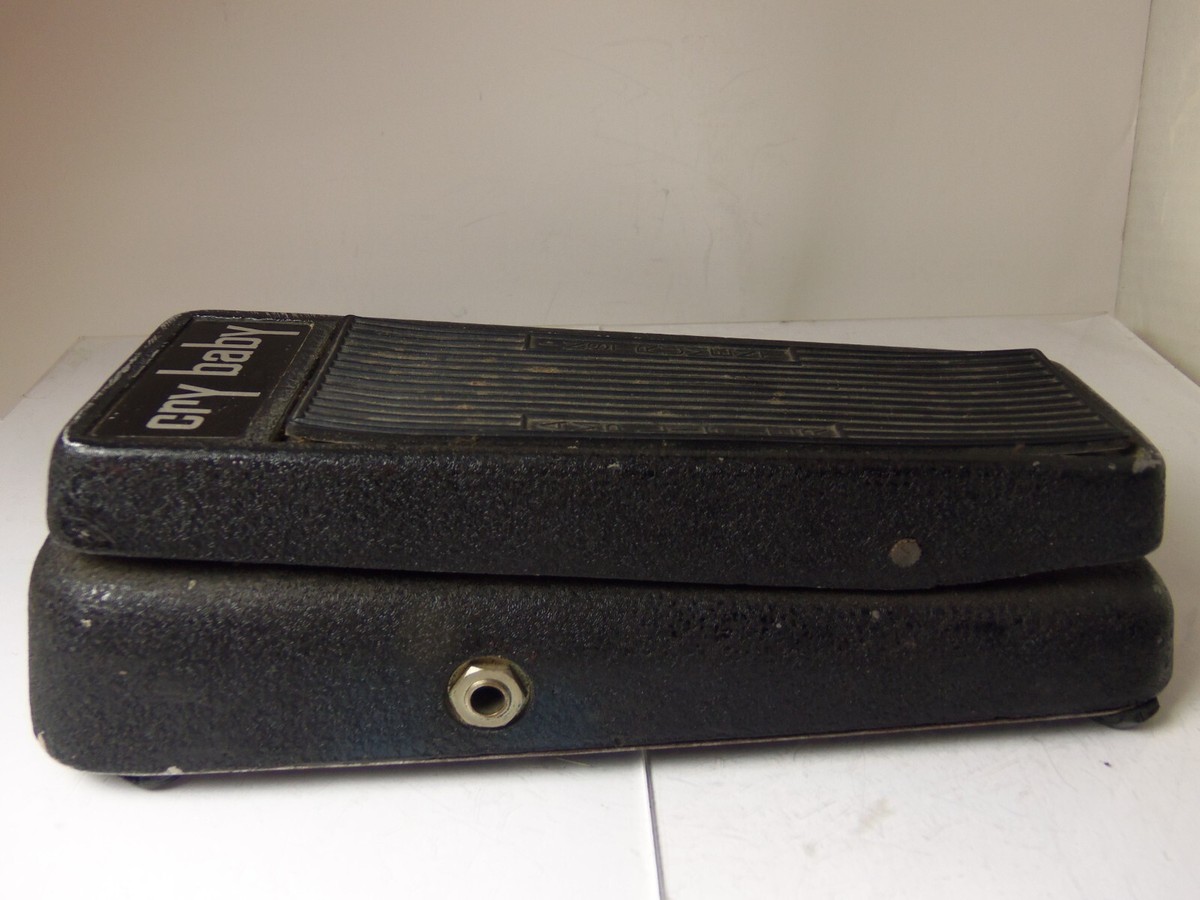 1960's Vox Crybaby Top Logo Wah Effects Pedal Tropical Fish
