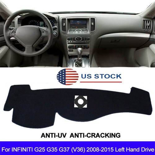 Car Dash Mat Dashboard Cover For Infiniti G25 G35 G37 200813 Q60 1415