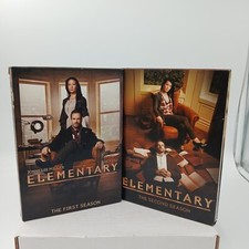 Elementary TV Show Season 1  2 DVD Lot Sherlock Homes Jonny Lee Miller Lucy Liu