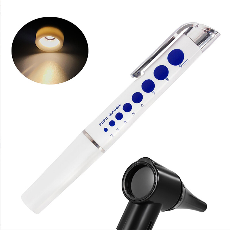 Hand-held High Light Earpick Tool Can Be Viewed Inside The Earpick Set Otoscope
