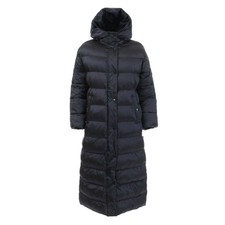 Women's Coat Oof Wear 9110 Long Puffa Jacket In Blue