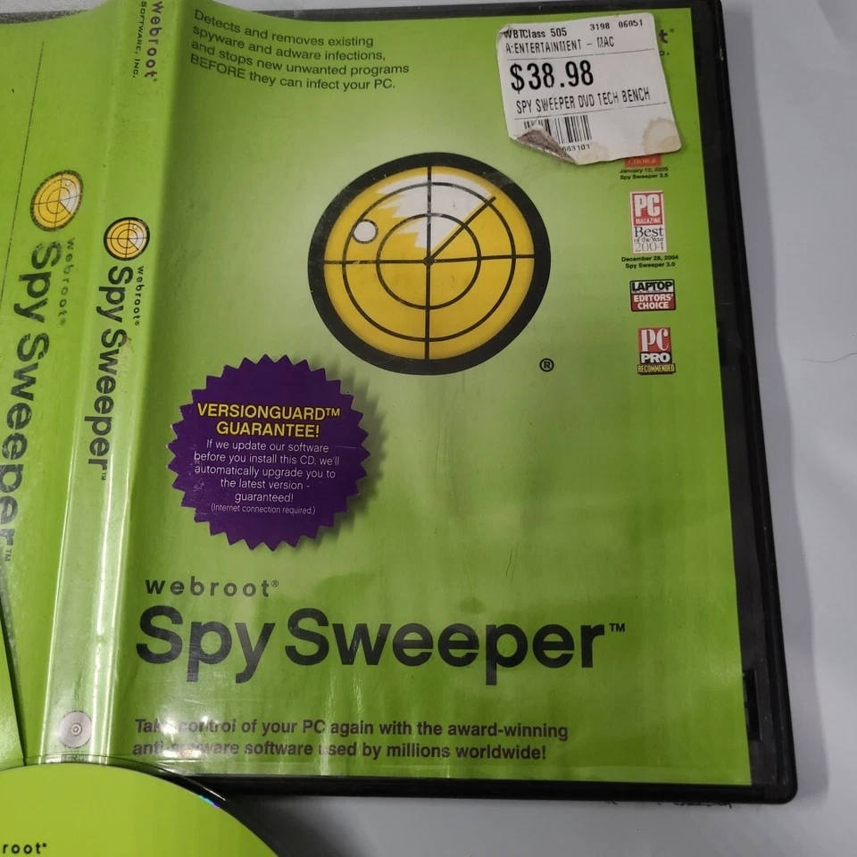Webroot Spy Sweeper 2003 - 2005 Anti-Spyware Software. COMPLETE! - Image 2 of 4