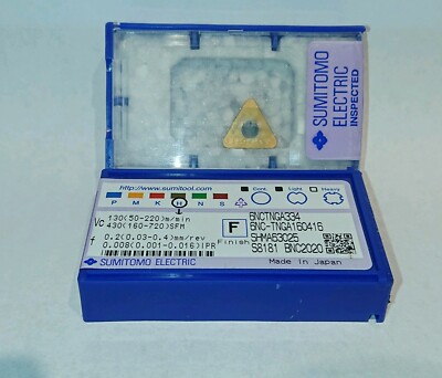 NEW 6NC TNGA 334 BNC2020 SUMITOMO 6NC TNGA 160416 BNC2020 6 CBN 