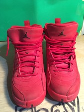 jordan 12 gym red grade school
