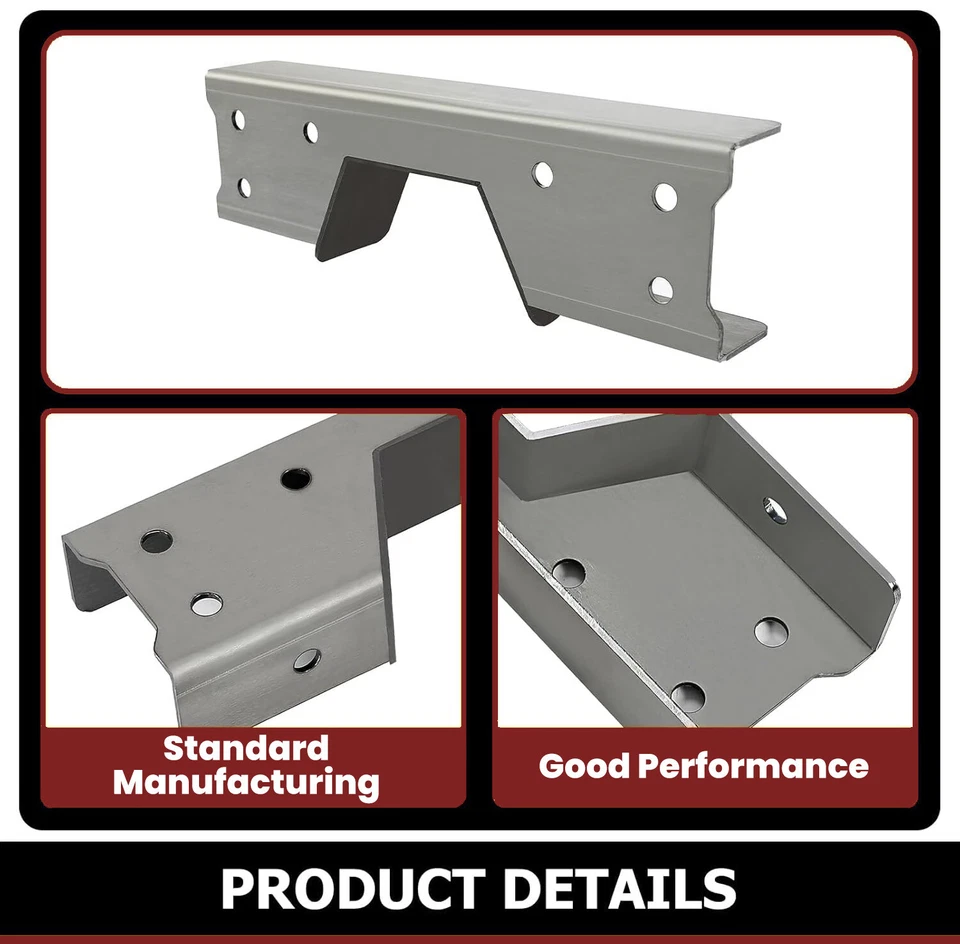 For 89-98 Chevy Silverado/GMC Sierra C1500 K1500 truck Rear C Notch Support Kit Foto 4 de 4