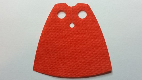 MINIFIGS ORANGE CUSTOM Cape Cloth Accessory Starwars Batman Castle NEWT - Picture 1 of 2