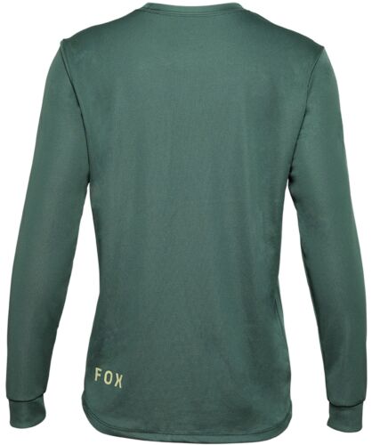 Fox Racing Ranger Youth LS MTB Mountain Bike Jersey Hunter Green LG - Picture 2 of 2