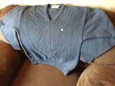 Arnold Palmer sweater. Navy blue. Size small. Knitted.