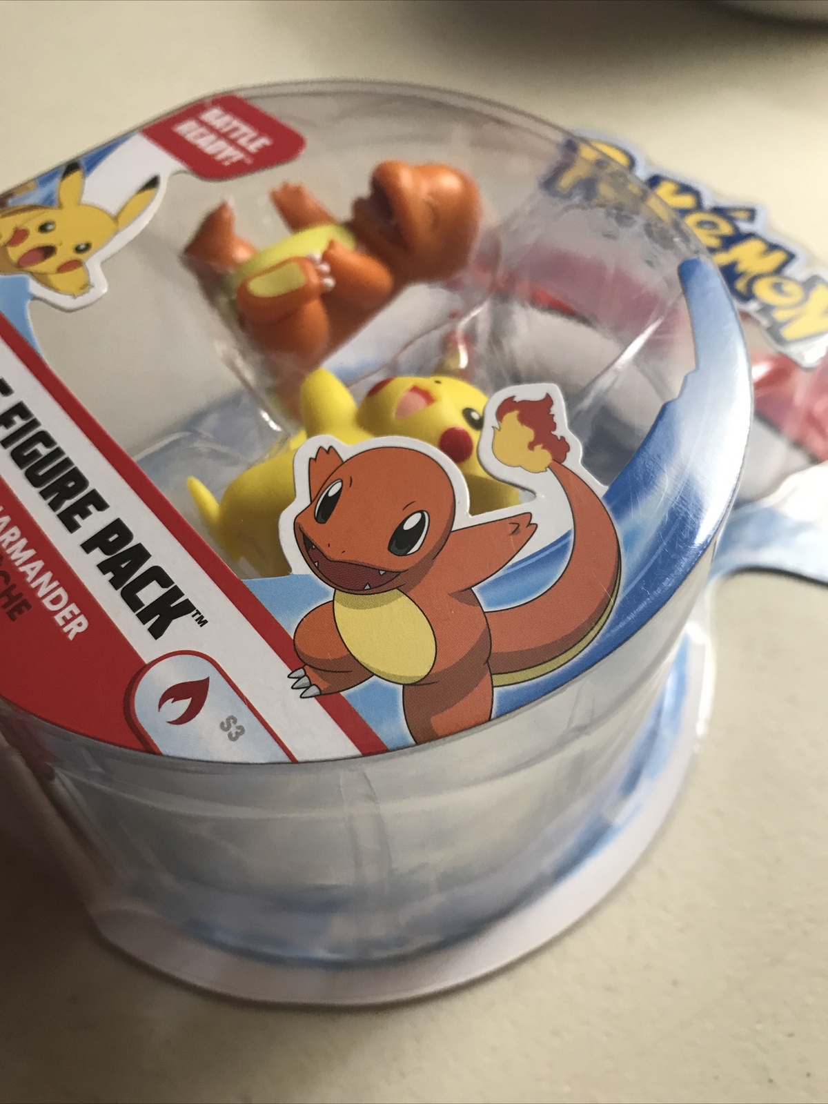 Pikachu & Charmander Battle Figure Pack S1 Pokemon Wicked Cool Toys PKW0035