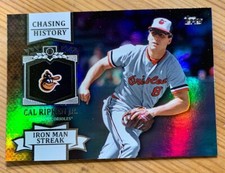 2013 Topps Chasing History Cal Ripken Jr Holo Foil Baltimore Orioles