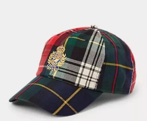 Polo hotsell plaid hat