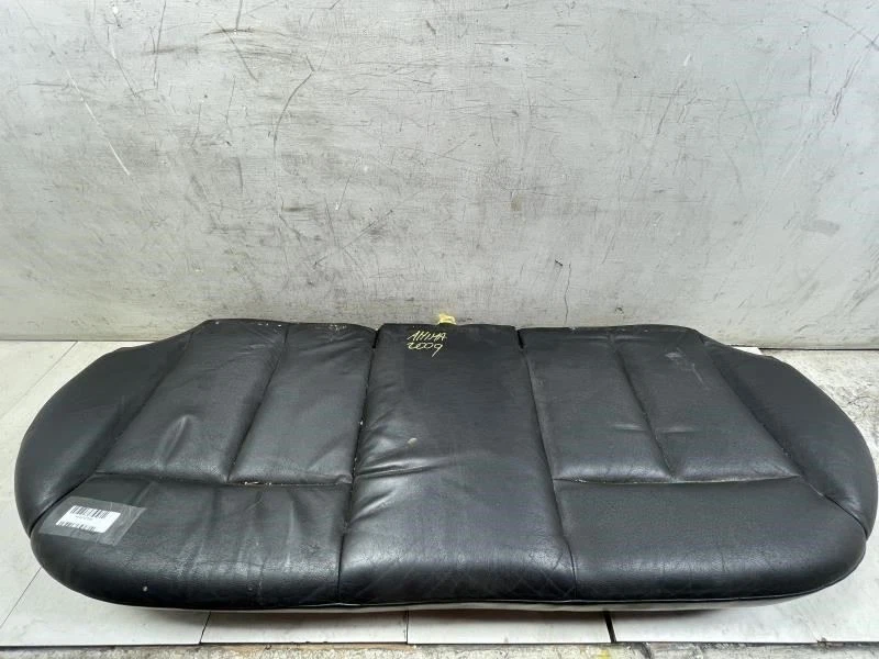 Nissan Altima SL 2009 asiento inferior trasero cojín de cuero OEM+ (negro carbón) Foto 4 de 4