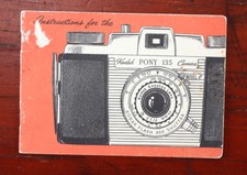 KODAK INSTRUCTIONS FOR THE PONY 135 CAMERA/131440