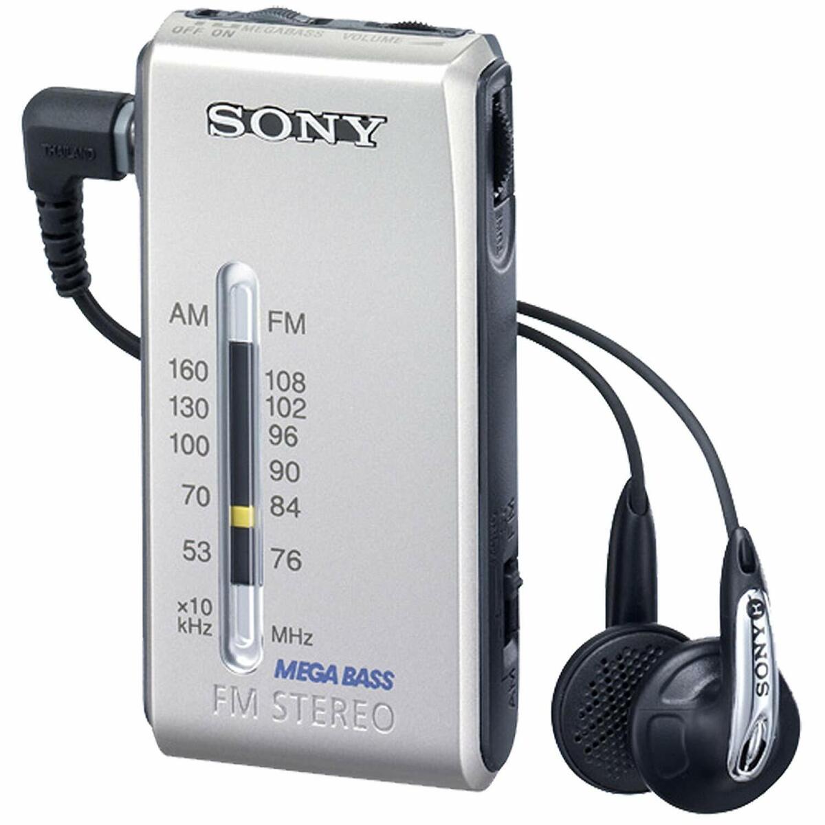 Brand New Sony SRF-S84/S FM/AM Super Compact Radio Walkman