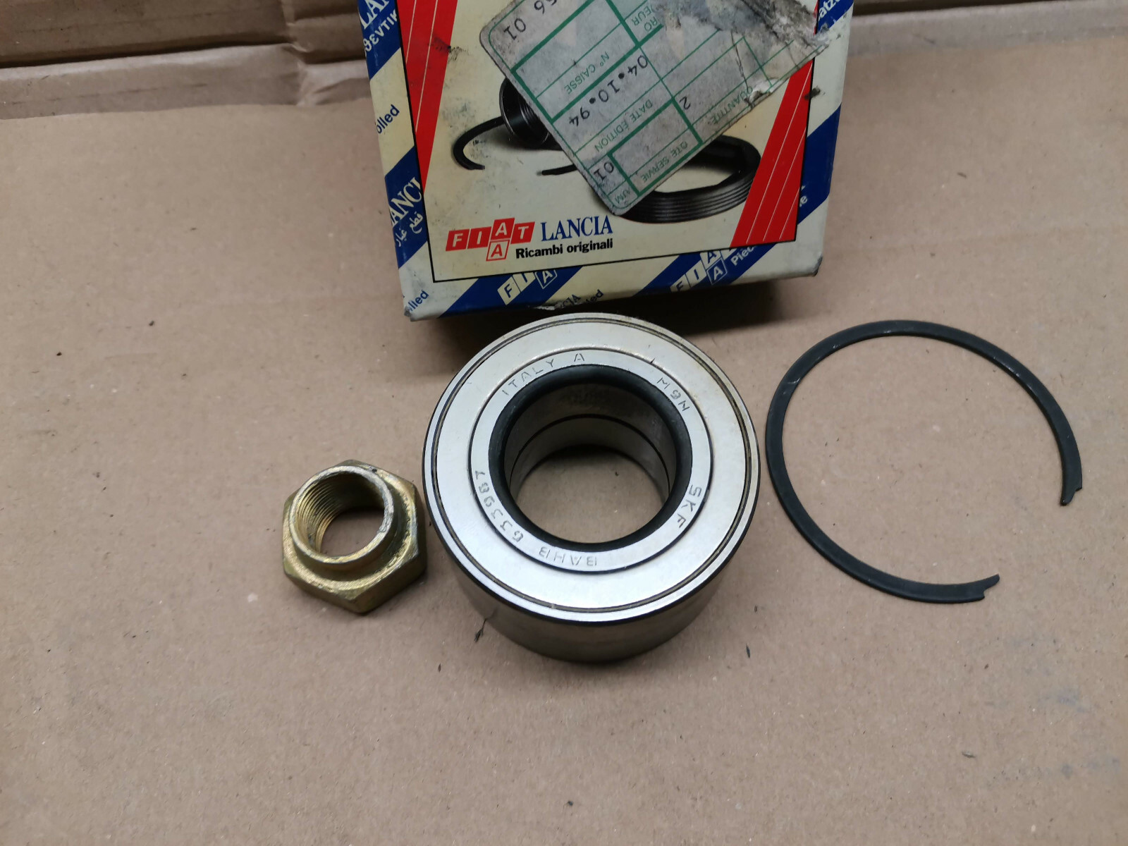 Kit roulement de roue avant Fiat Uno pour supprimer le jeu au moyeu et passer le CT