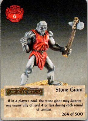 Spellfire 4th Edition Stone Giant 264/500