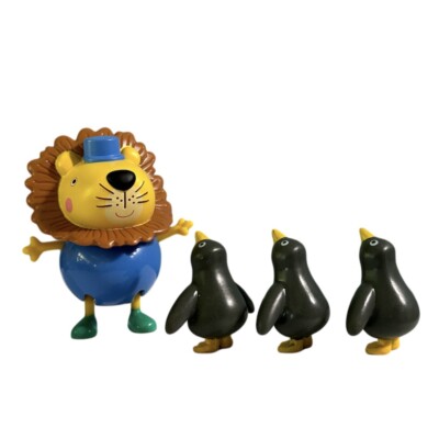Leo Lion & His Zoo Penguins. Peppa Pig Zoo Adventure | eBay