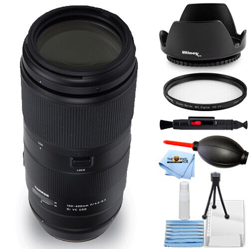 Tamron 100-400mm f/4.5-6.3 Di VC USD Lens for Nikon F - UV Filter