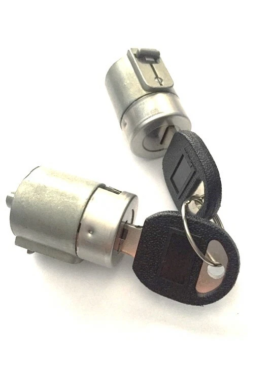 Juego de cilindros de cerradura de puerta con 2 llaves para camioneta Chevy GMC 1995-2000 SUBURBAN Foto 3 de 4