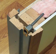 Deadbolt Lock Reinforcement with installation kit. Reinforce Weak Strikerplate. 