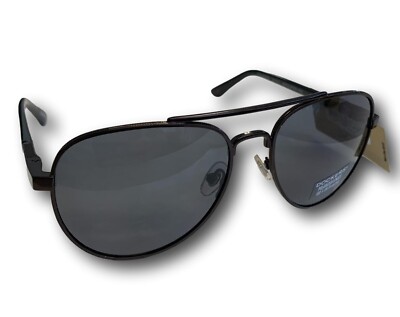 Dockers Womens Dark Brown Aviator Sunglasses NEW!