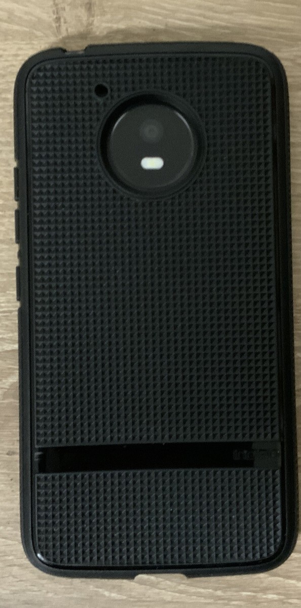 Custodia Incipio NGP Per Motorola Moto E4: Silicone Nero Resistente – Nuova