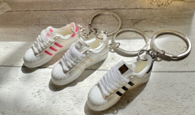 adidas gazelle silver green womens GPCA X-Clip Keychain Set